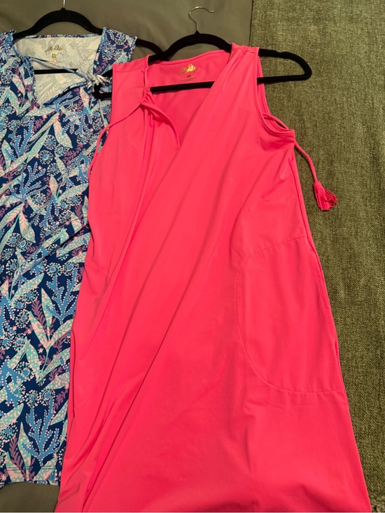 Lilly Pulitzer Other - Lilly Pulitzer Hot Pink Sleeveless Swim Coverup